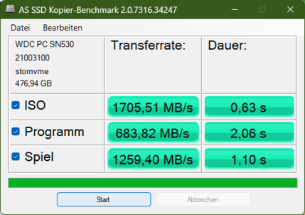 Benchmark kopiëren