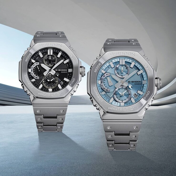 De Casio GMCB2100D1A (links) en GMCB2100AD2A (rechts). (Afbeeldingsbron: Casio)