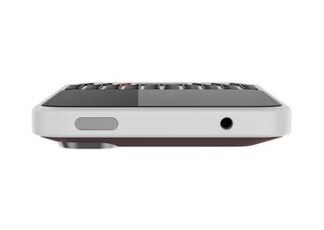 De Clicks Communicator heeft een audio-aansluiting aan de bovenkant. (Afb. bron: Clicks)