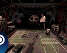 Een screenshot van Buckshot Roulette die de griezelige sfeer van het spel laat zien terwijl u tegen de Dealer speelt. (Afbeelding Bron: Steam)