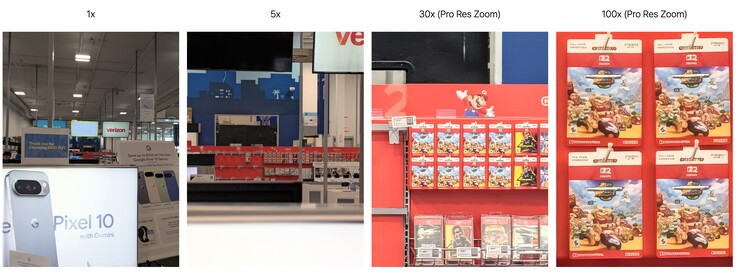 Van 1x tot 100x zoom: Een reddit gebruiker laat teleurstellende foto's zien die gemaakt zijn met ProRes Zoom op de Google Pixel 10 Pro