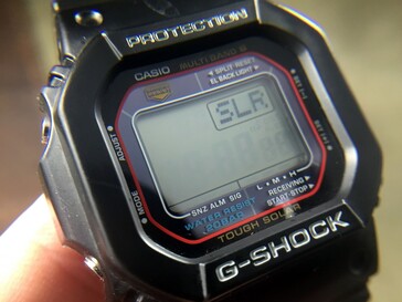 ...en de Solar test op een Casio G-Shock model. (Afbeeldingsbron: 60 Clicks)