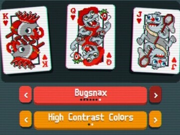 Afgebeeld: Dekaanpassing voor Balatro, met populaire indiegame Bugsnax (Afbeelding Bron: In-game screenshot van Balatro)
