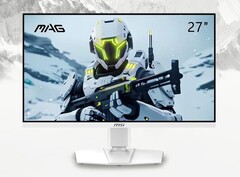 De nieuwste gamingmonitor van MSI in een volledig witte behuizing. (Afbeelding: MSI)