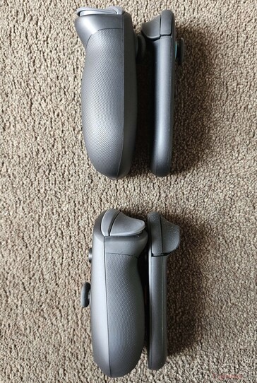 Ter vergelijking: de M12S Joy-Cons hebben aanzienlijk dikkere grepen.