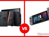 Nintendo Switch 2 vs. Switch 1 (Afbeeldingsbron: Nintendo)