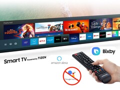 De slimme tv&#039;s van Samsung bieden alleen Alexa en Bixby als opties voor spraakassistenten (Afbeelding Bron: Samsung - bewerkt)