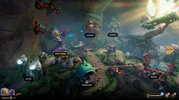 Afgebeeld: Een gameplay screenshot van Sunderfolk.