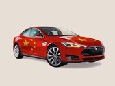 De Tesla Model S. Tesla China stopt orders voor de Model S en Model X te midden van een tarievenoorlog met de VS (Beeldbron: Getty/The Atlantic)