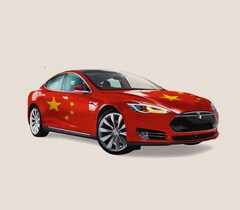 De Tesla Model S. Tesla China stopt orders voor de Model S en Model X te midden van een tarievenoorlog met de VS (Beeldbron: Getty/The Atlantic)