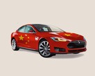 De Tesla Model S. Tesla China stopt orders voor de Model S en Model X te midden van een tarievenoorlog met de VS (Beeldbron: Getty/The Atlantic)