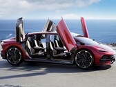 Naast een zeer aerodynamisch ontwerp heeft de elektrische sportsedan van Aehra vleugeldeuren (Afbeelding: Aehra)
