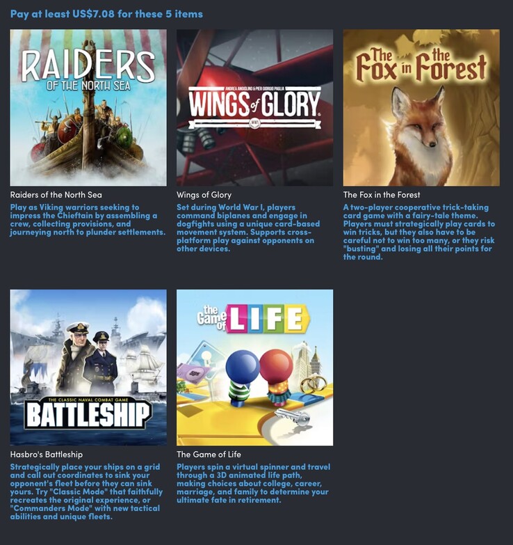 Betaal minimaal $5,08 om toegang te krijgen tot deze vijf games in de "Top Tag Teams" Humble Bundle. (Afbeeldingsbron: Humble Bundle)