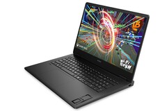 De Ryzen AI 7 350 is zowel 10 procent sneller als 10 procent veeleisender dan de Ryzen 7 8845HS in de Omen 17 van vorig jaar (Afbeelding bron: HP)