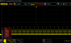 24 kHz PWM (2/10 helderheid)