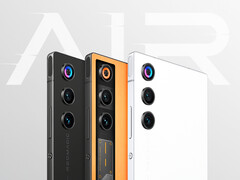 De RedMagic 10 Air zou wereldwijd verkrijgbaar moeten zijn in drie kleuren. (Afbeeldingsbron: RedMagic)