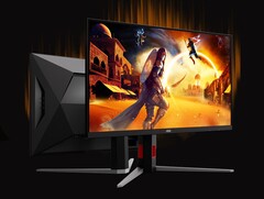 De nieuwste 4K gamingmonitor van AOC kan tot 320Hz halen bij 1080p (Afb. bron: AOC)