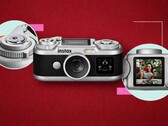 De Fujifilm Instax Pal 2 digitale camera is voorzien van fysieke bedieningsknoppen en heeft een retro-ontwerp.