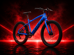 De Huffy Quantis is uitgerust met mechanische schijfremmen