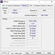 Lenovo IdeaPad Flex 5 CPU-Z: Geheugentabblad