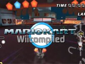 Een schermafbeelding uit Mario Kart Wii, samengesteld