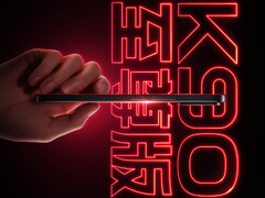 De Redmi K90 Ultra komt later in juni 2026 op de markt. Afbeelding: een teasersfoto van de telefoon.