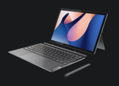 De tablet wordt geleverd met een afneembaar toetsenbord en stylus pen. (Beeldbron: Lenovo)