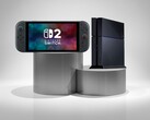 Switch 2 en PS4-consoles naast elkaar getoond (Afbeeldingsbron: Nintendo of America, Sony PlayStation)