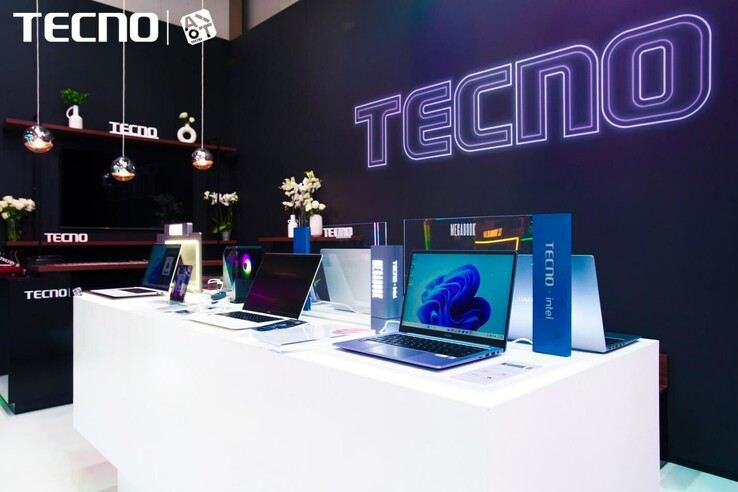 ...voegt zich bij zijn mede-Tecno toestellen op IFA 2023. (Bron: Tecno)