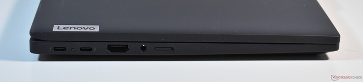 links: 2x Thunderbolt 4, HDMI, 3,5mm Audio, nanoSIM