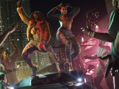 Het rapduo Real Dimez uit GTA 6. (Afbeelding bron: Rockstar)