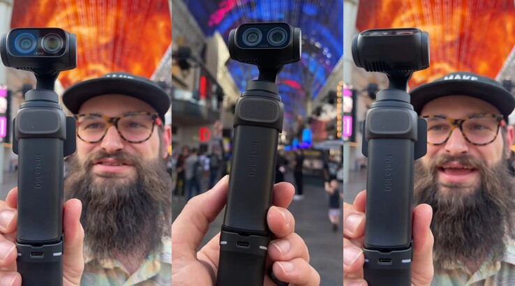 Insta360 Luna Ultra - officiële hands-on previewbeelden.