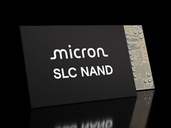 De Single-level cell (SLC) NAND-flashmodule van Micron.
