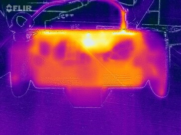 Oppervlaktetemperaturen gaming (achter)