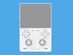 Een vermeende blik op de volgende TrimUI Brick. (Afbeeldingsbron: via Retro Gaming With Deadfred)