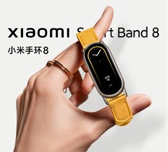 De Xiaomi Band 8 lanceert volgende week in China. (Bron: Xiaomi)