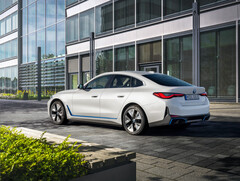 De BMW i4 eDrive40 heeft zijn officiële WLTP-energieverbruik met een relatief kleine marge niet gehaald (Afbeelding: BMW)