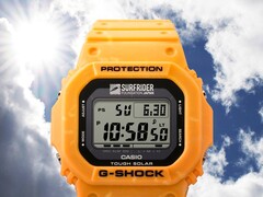 De Casio G-5600SFJ-9 (afbeelding) is ontworpen in samenwerking met Surfrider Foundation Japan. (Afbeeldingsbron: Casio)