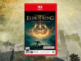 Elden Ring Tarnished Edition Switch 2 detailhandeldoos getoond