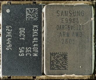 De afgebeelde verpakking van de Exynos 2600