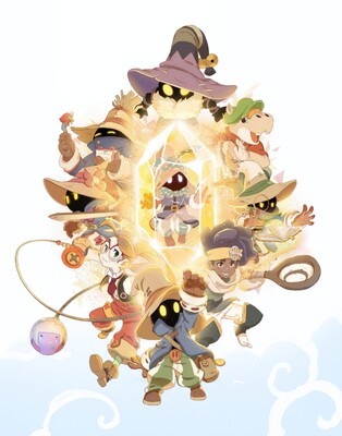 Final Fantasy IX: The Black Mages' Legacy artwork (Afbeeldingsbron: Ecran Total, Gershwin Impact Bluesky account)