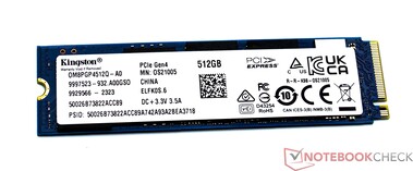 512 GB SSD van Kingston