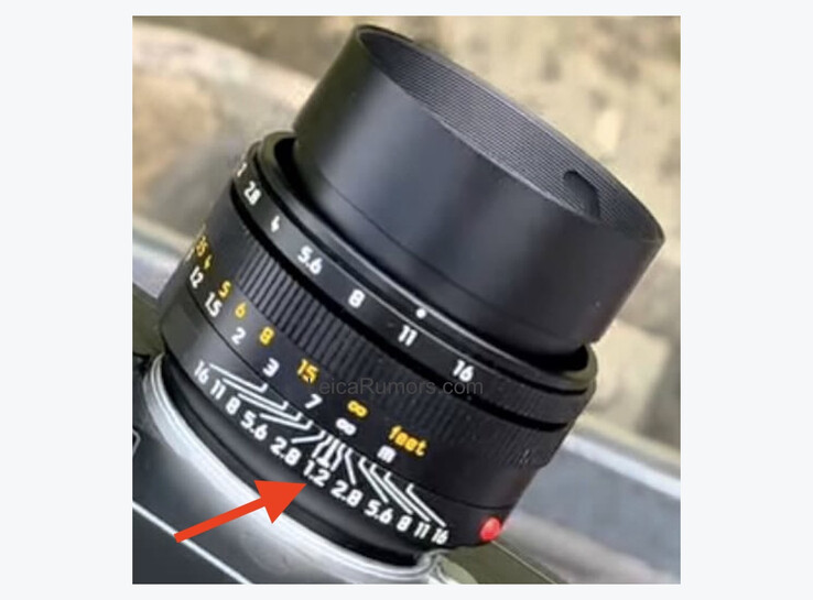 Leica zal naar verwachting binnenkort zijn eerste 35mm Noctilux lens lanceren. (Afbeeldingsbron: LeicaRumors)