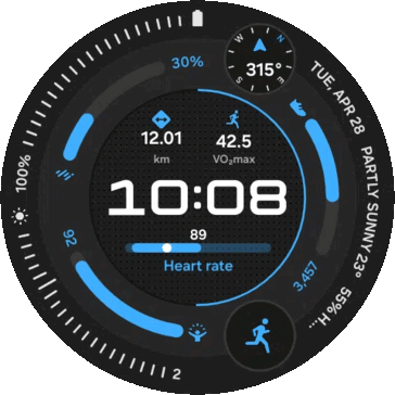 Radiaal dashboard