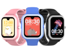 Het Rogbid K1 smarwatch is verkrijgbaar in drie kleuren - roze, blauw en zwart (afgebeeld). (Afbeeldingsbron: Rogbid)