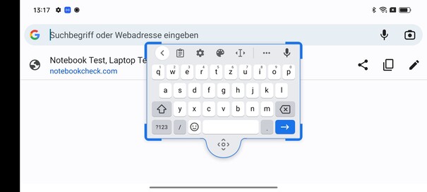 Toetsenbord - landschap