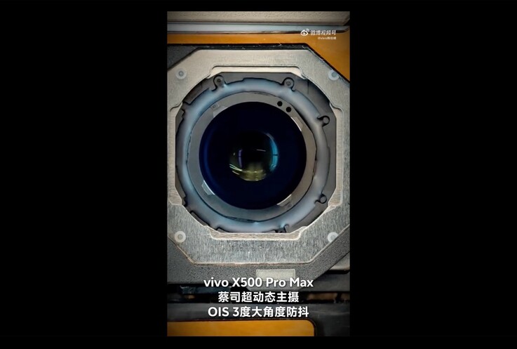De Vivo X500 Pro Max beschikt over beeldstabilisatie van 3°.