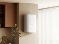 Xiaomi's Mijia Smart Gas Water Heater Pro (foto) kan ook water ontharden. (Afbeeldingsbron: Xiaomi)