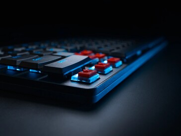 Logitech G515 Rapid TKL zwarte kleurvariant met magnetische analoge schakelaars. (Afbeeldingsbron: Logitech)