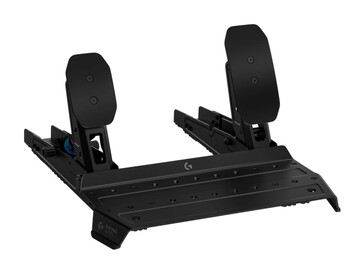 RS pedalen met Hall-effect-gasklep en loadcell-rem. (Afbeeldingsbron: Logitech)